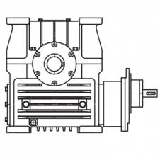 Цилиндро-червячные редукторы ЦЧ-200, ЦЧ-250, ЦЧ-320, ЦЧ-400